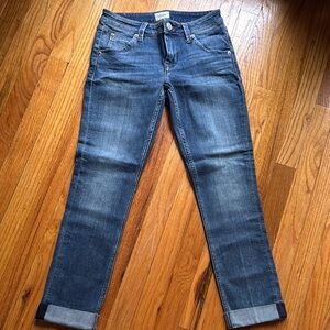 Hudson Blue Ankle Cropped Jeans Premium Denim
